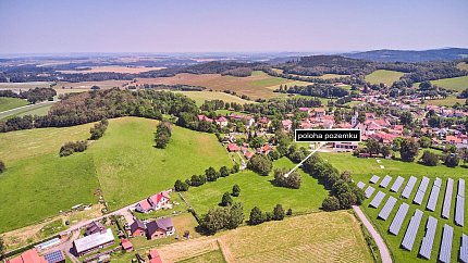 Prodej pozemku bydlení pozemek 1344 m², Přídolí,Český Krumlov,Jihočeský kraj