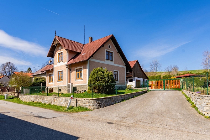 Prodej domu rodinný 160 m² pozemek 1191 m², Hořice na Šumavě